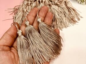 Franja Pingente - Nude - 10unid