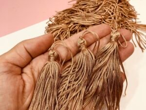 Franja Pingente - Dourado Claro - 10unid