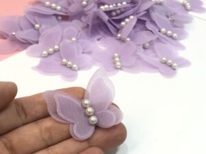 Borboleta - Lilás - 4.2cm - 05 unid.