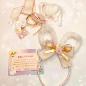 Kit Páscoa Real 
Box -Uma tiara