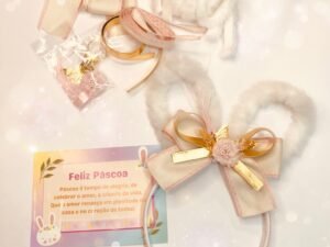 Kit Páscoa Real 
Box -Uma tiara