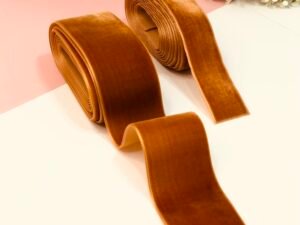 Fita Veludo - Marrom - 02mts