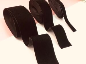 Fita Veludo - Preto - 02mts