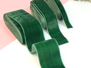 Fita Veludo - Verde Bandeira - 02mts