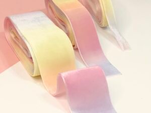 Fita Veludo - Tie dye - 02mts