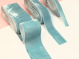 Fita Veludo-Azul Serenety -02mtrs