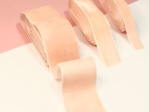 Fita Veludo - Salmão - 02mts