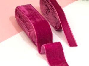 Fita Veludo - Fuschia - 02mts