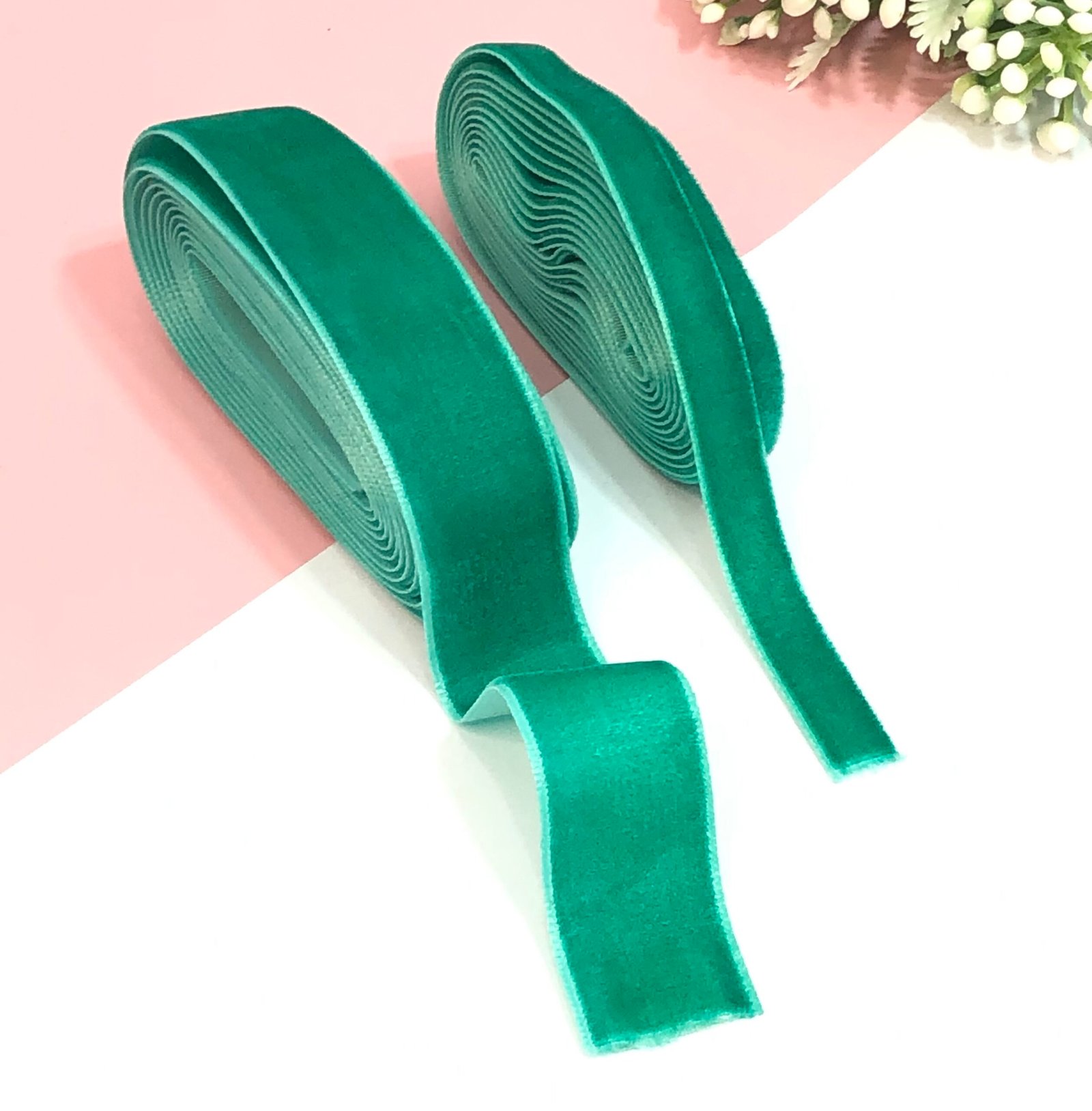 Fita Veludo 
Cor#Verde