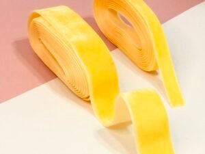 Fita Veludo - Amarelo - 02mts