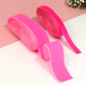 Fita Veludo 
Cor#Rosa Neon