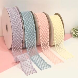 Fita Organza Bordada
35mm-02mtrs