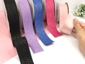 Fita Cotelê/brilho 38mm-02mts