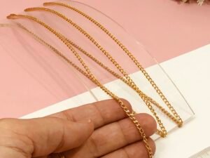 Corrente - Dourado - 01mt - 0,7mm