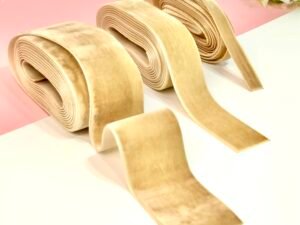 Fita veludo - Caramelo - 02mts