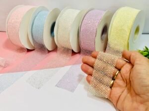 Fita Organza Gliter - 02mts - 38mm