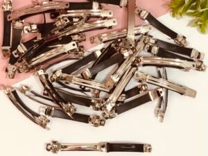 Presilha encapada couro 8cm 
05unid