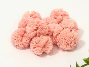 Pompom - Malha Salmão - 2,5cm - 10unid