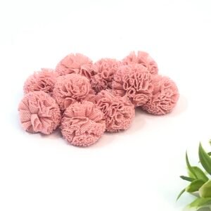 Pompom malha -2,5cm -Rose
10unid