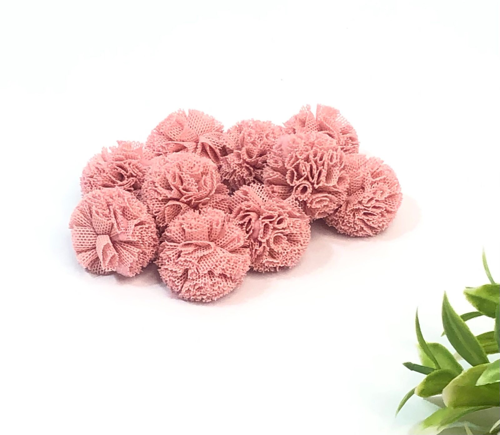 Pompom malha -2,5cm -Rose
10unid