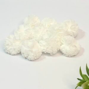 Pompom malha-2,5cm-Branco
10unid