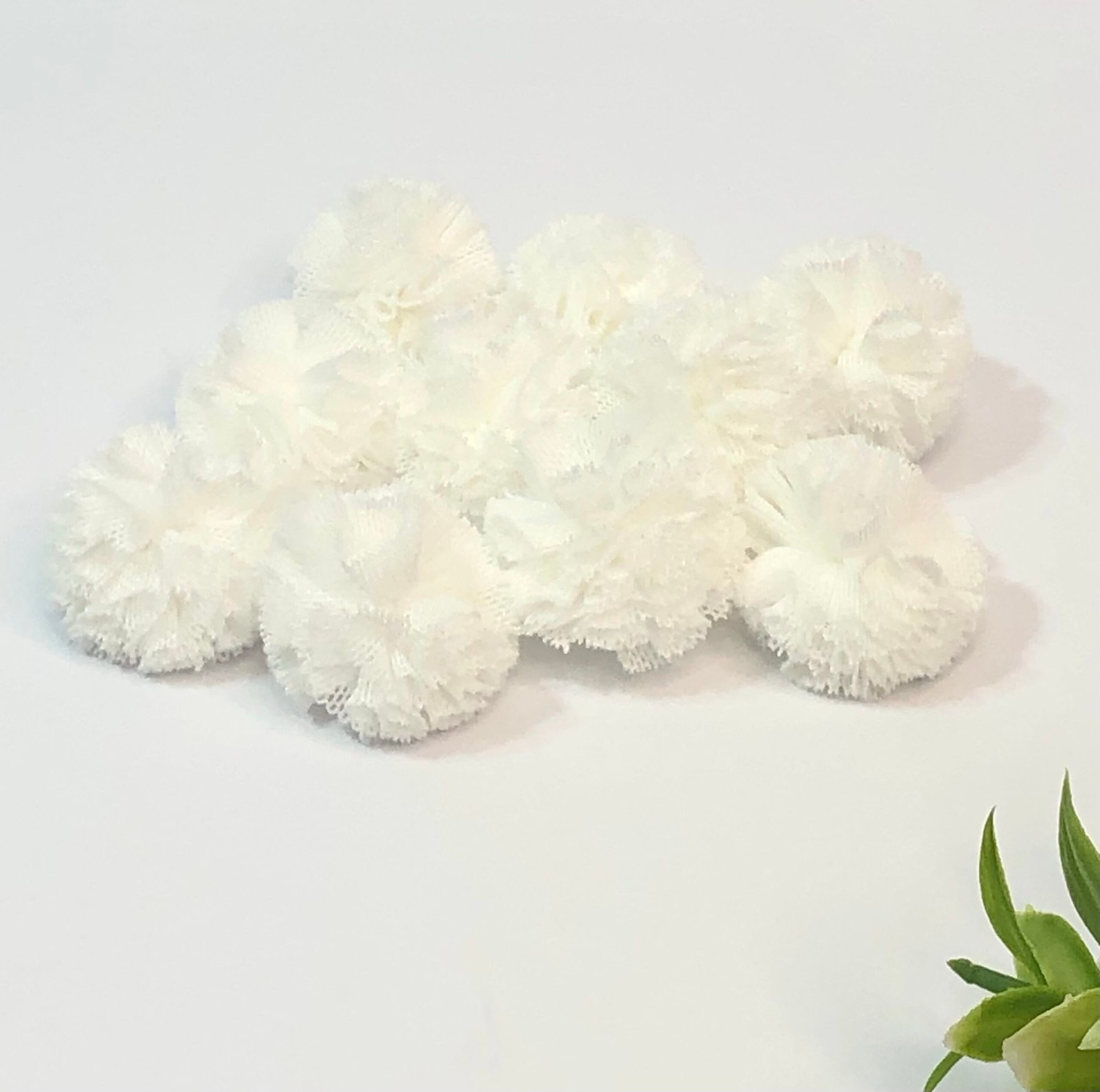 Pompom malha-2,5cm-Branco
10unid