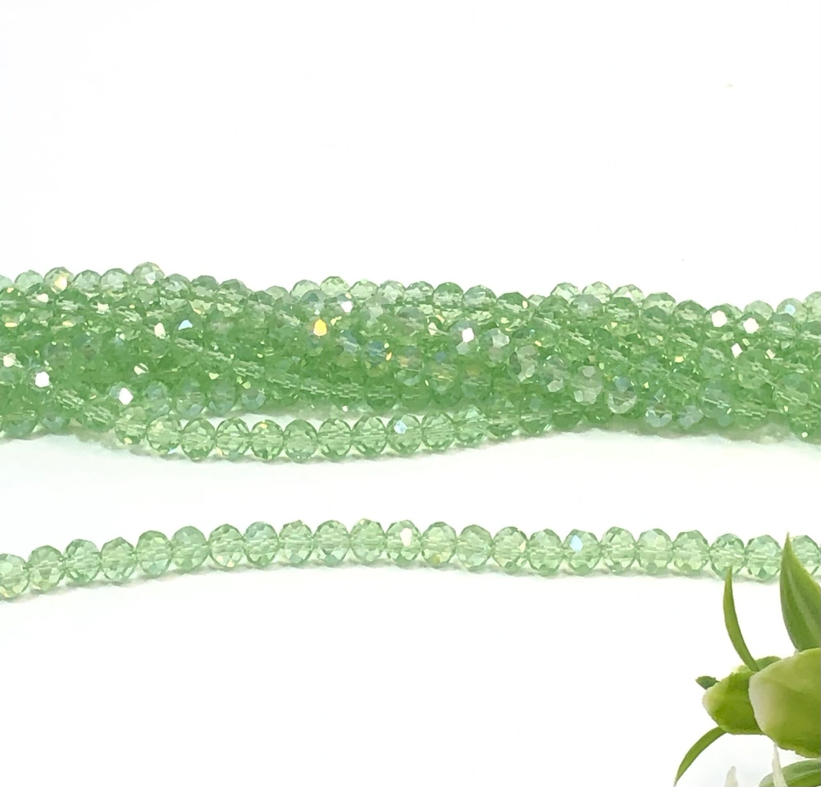 Fio Cristal-06mm-Verde Peridot
Aprx.82unid
