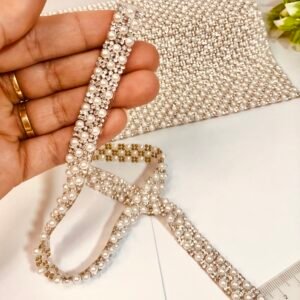 Manta Pérolas e strass
1.2mm x 0,40(fileira)