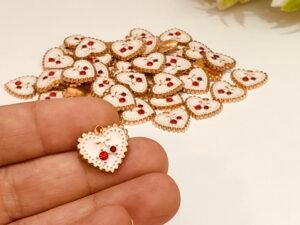 Entremeio Metal - Cereja - 02unid