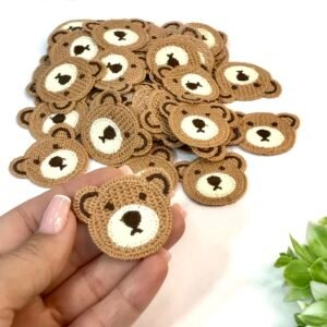 Aplique Urso Bordado (1Unidade)