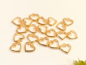 Pingente Coração - 02unid