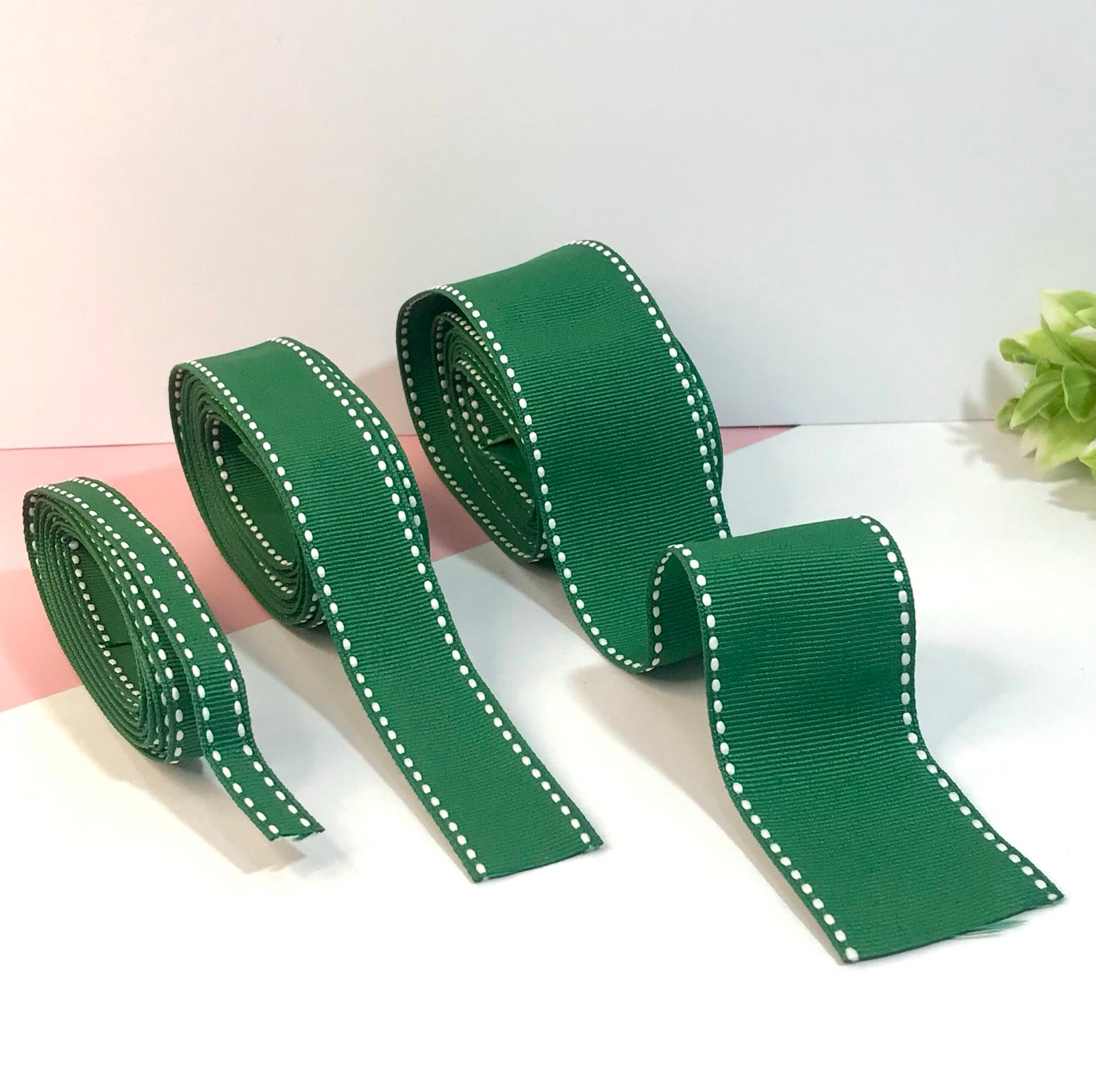 Fita Pesponto - Verde - 02mtrs