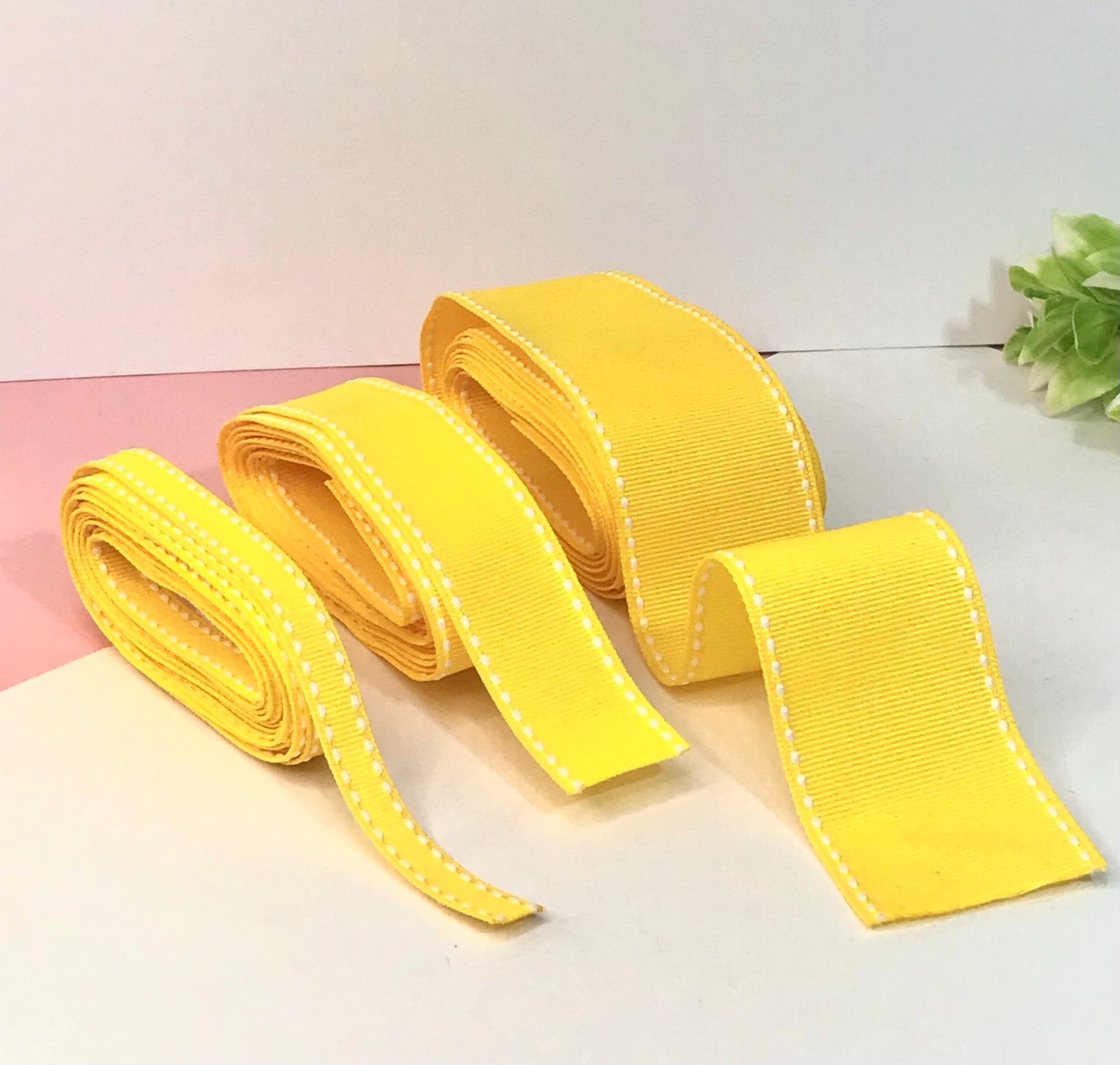 Fita Pesponto - Amarelo -02mts