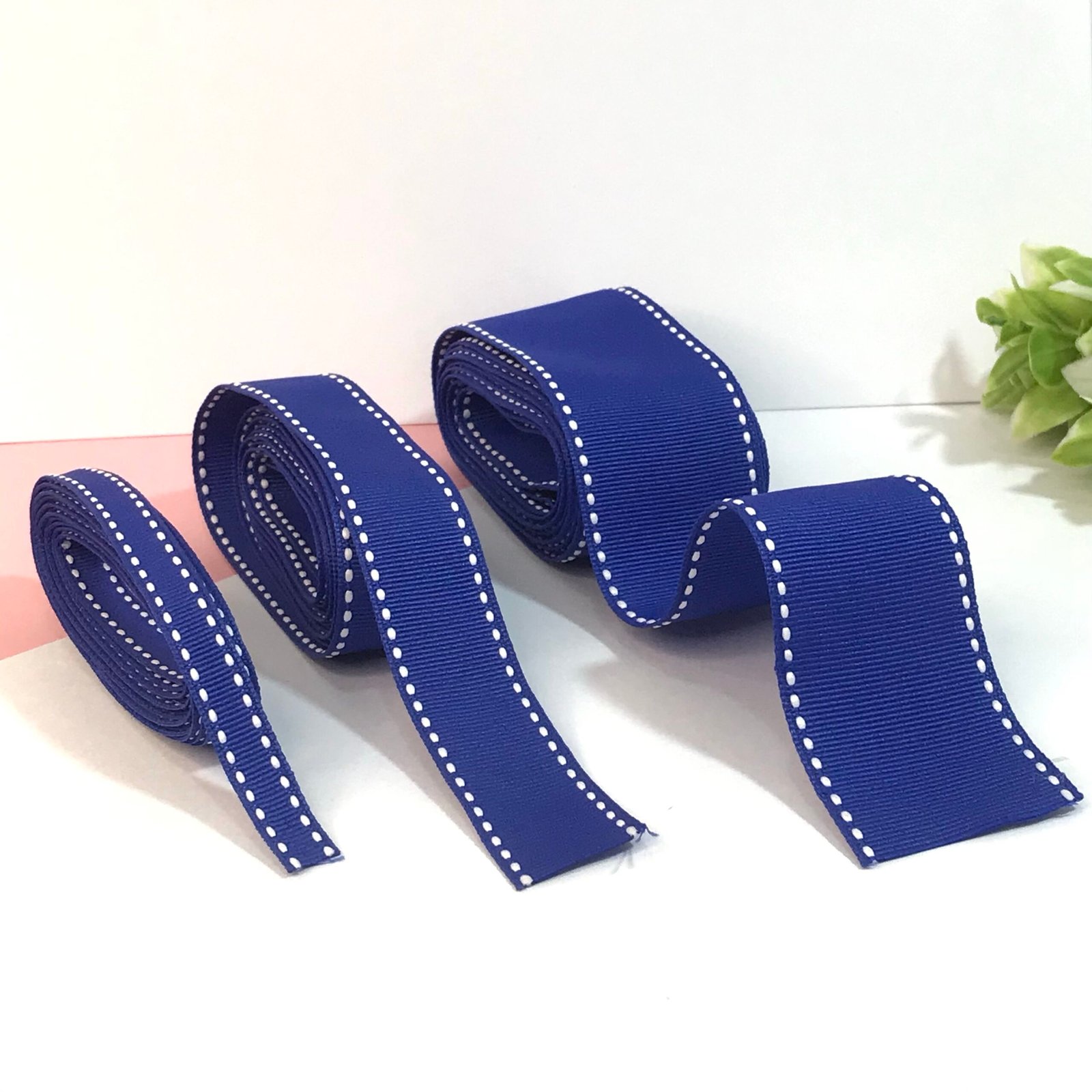 Fita Pesponto -Azul Royal - 02mtrs