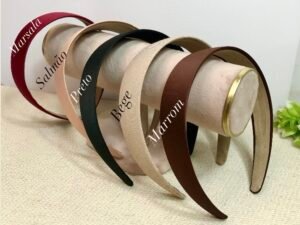 Tiara de Cetim - 02cm - 01unid