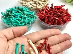 Corais - Acrílico - 32x42mm -10gr -Aprox 20unid - Sortidos