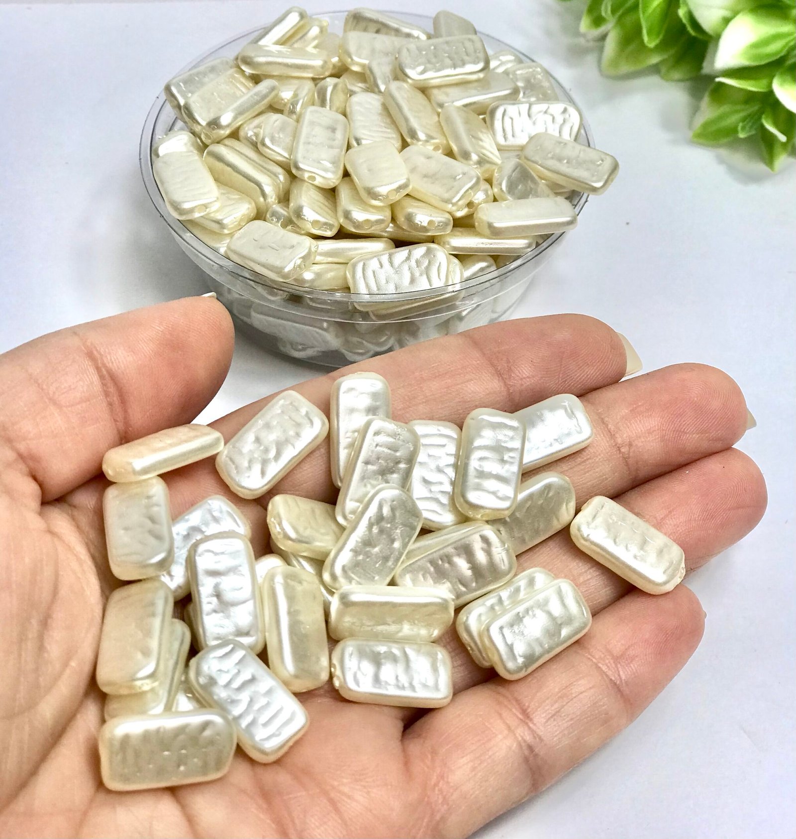 Imitação Pérola de Água Doce - Modelo BK054 -20unid