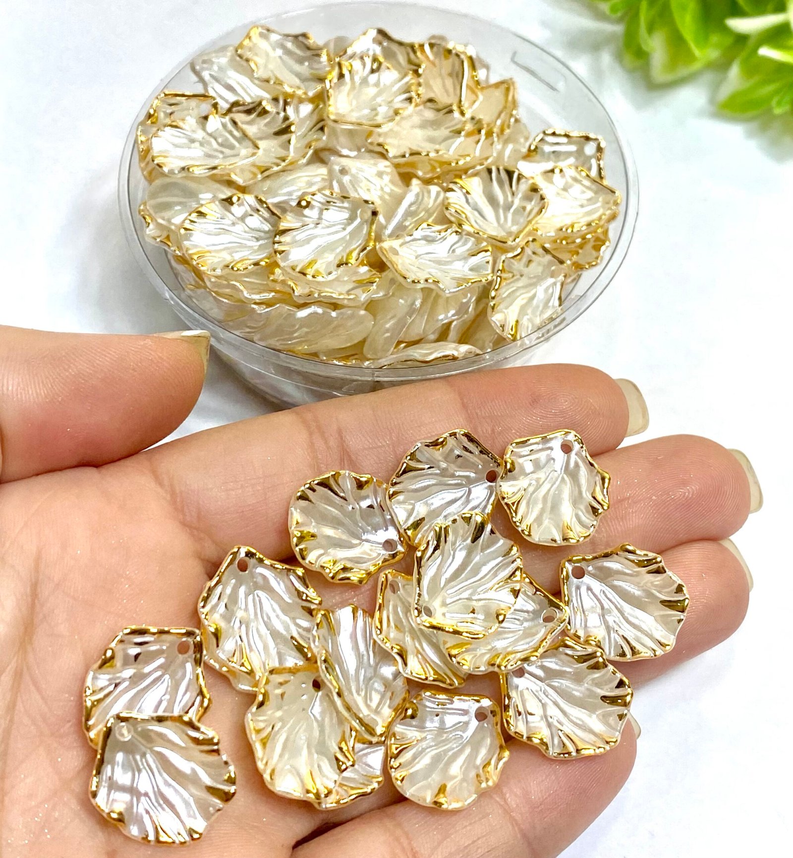 Pétala Acrílica - 15x17mm - 10unid