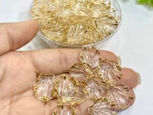 Pétala acrílica - 17x19mm - 10unid