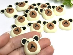 Emborrachado Urso - 26x27 - 04unid