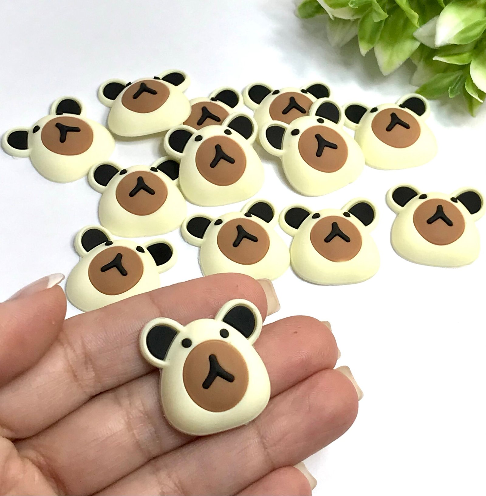 Emborrachado Urso - 26x27 - 04unid