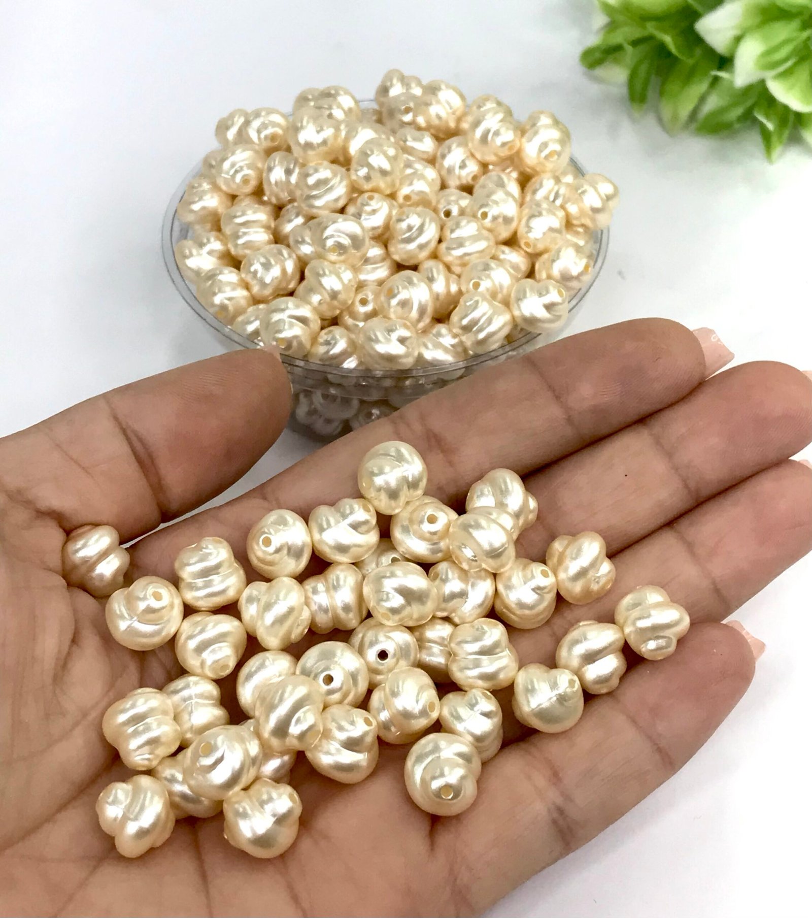 Cópia de Imitação Pérola água doce -15unid