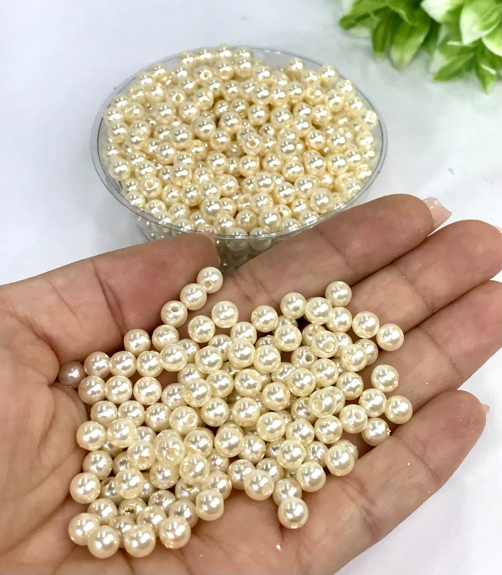 Cópia de Imitação Pérola água doce -15unid