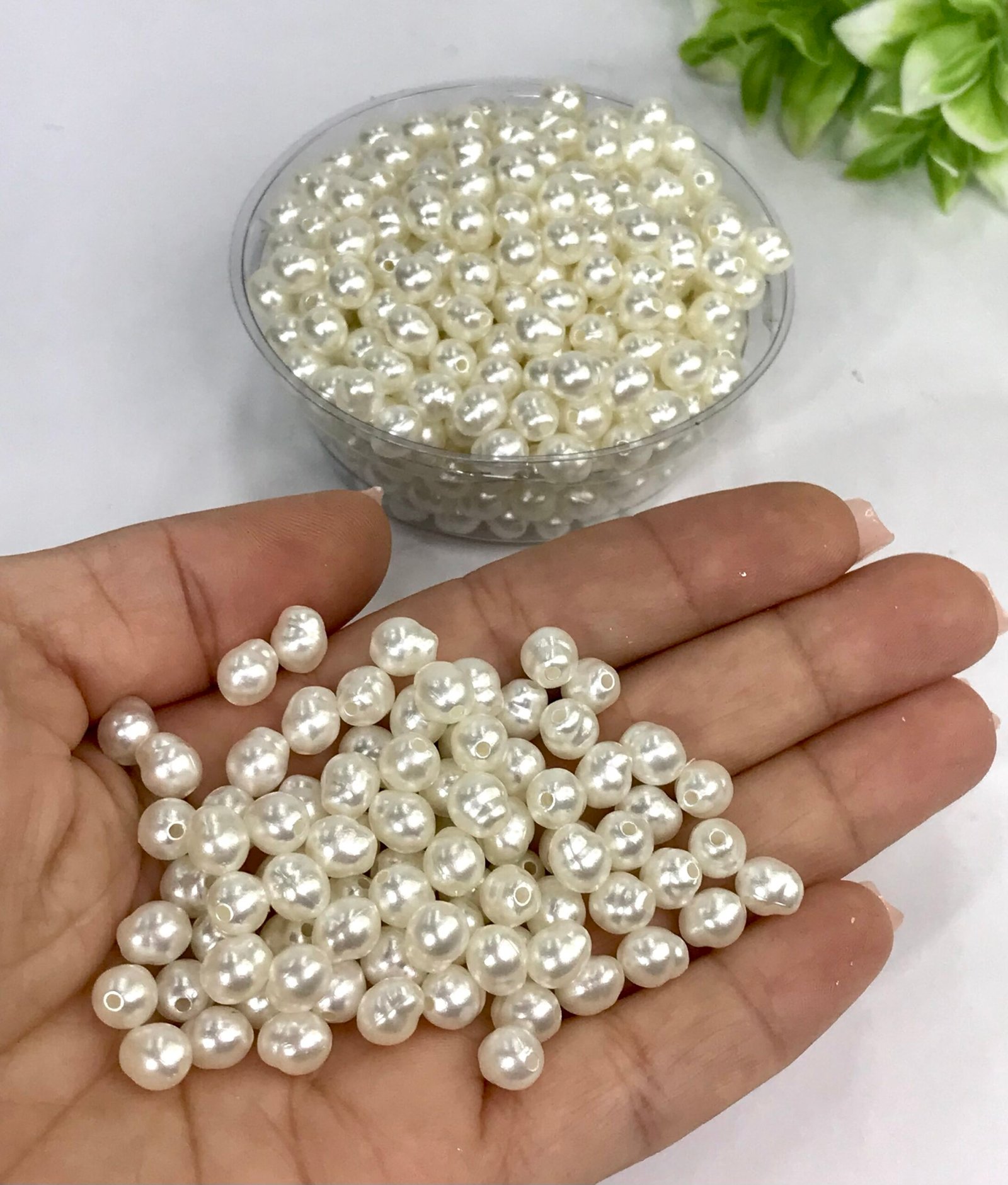 Cópia de Imitação Pérola água doce -15unid