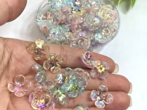 Aplique - Flor multicor - 14x16 - 10unid 
Sortidas