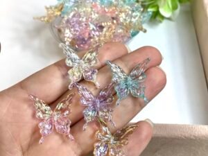 Borboleta Acrílica - Multicor 24x26 - 04unid - Sortidas