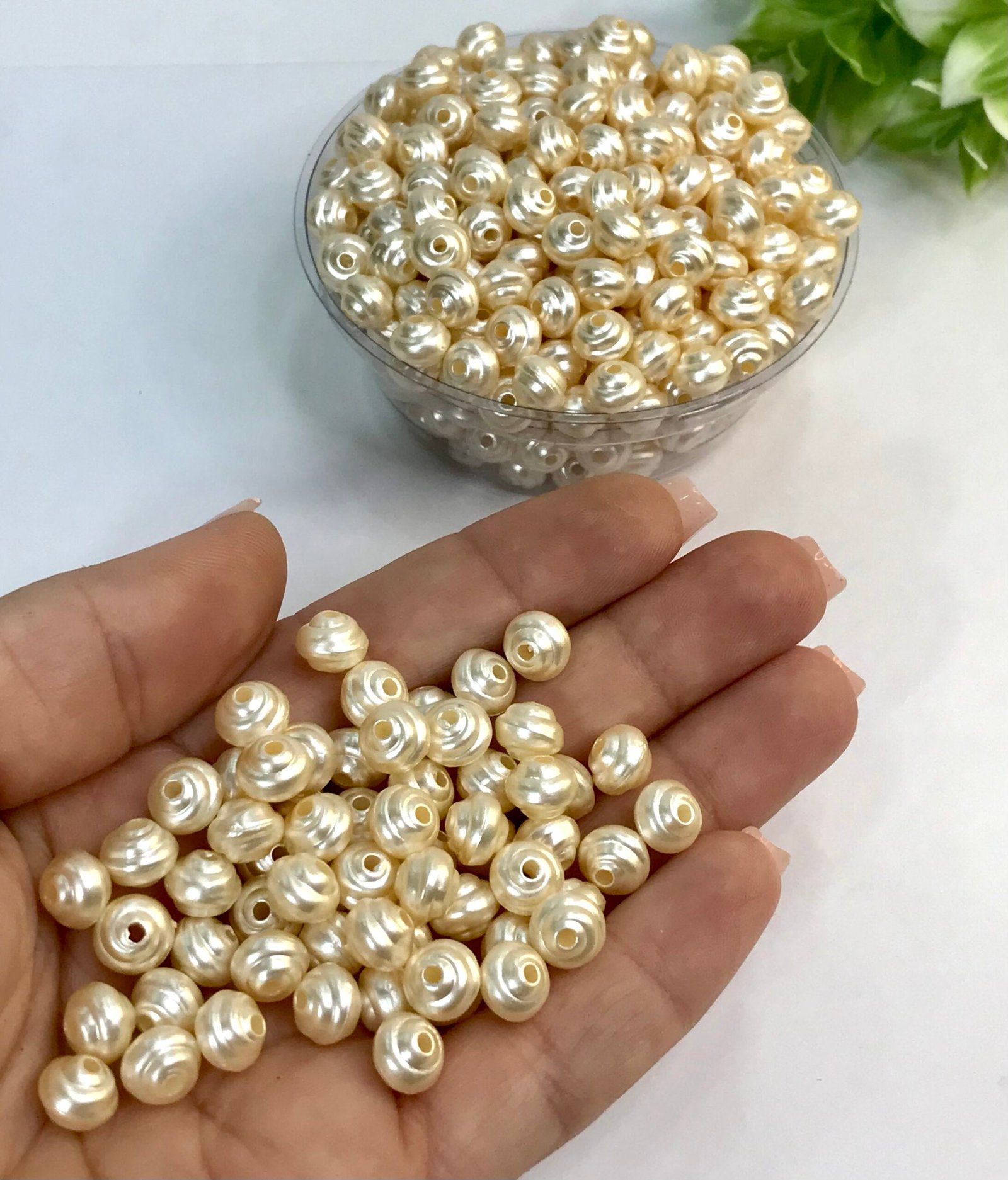 Cópia de Imitação Pérola água doce -15unid