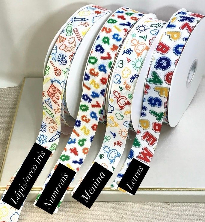 Fita Estampa - Escolar