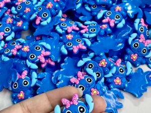 Aplique emborrachado stitch -04unid