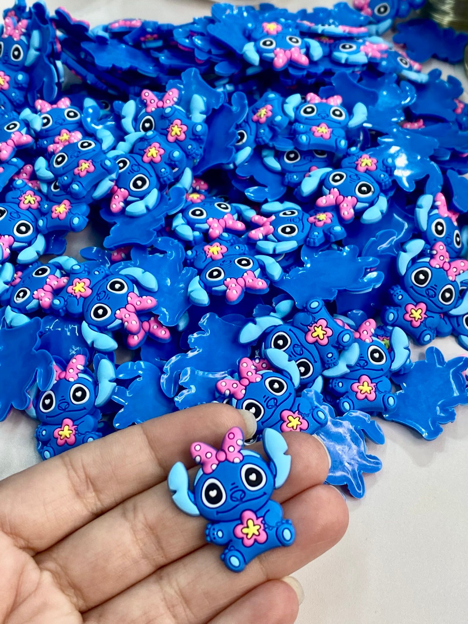 Aplique emborrachado stitch -04unid